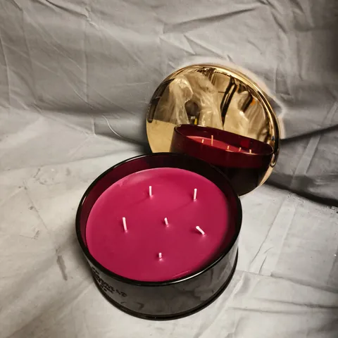 ZARA HOME GINGERBREAD AROMATIC CANDLE, 900 G – PINK MULTI-WICK TIN