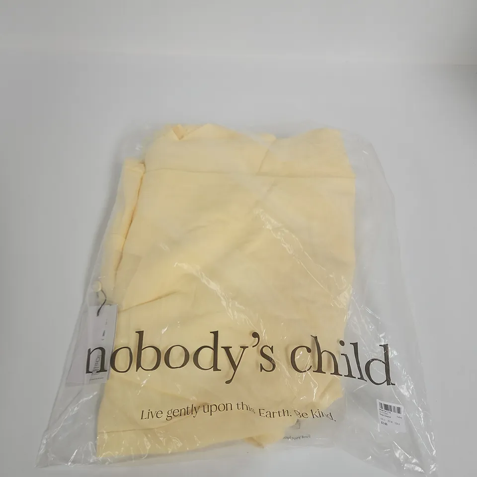 NOBODY'S CHILD REIGN JUMPSUIT – YELLOW, UK 12