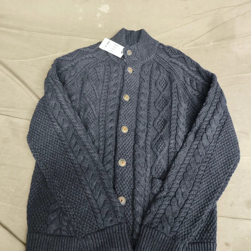 POLO RALPH LAUREN BUTTON CARDIGAN IN NAVY - MEDIUM