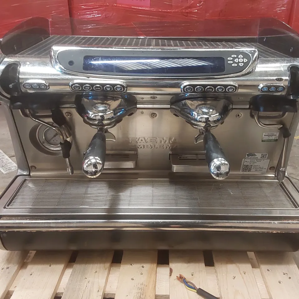 FAEMA EMBLEMA 2 GROUP COMMERCIAL COFFEE MACHINE