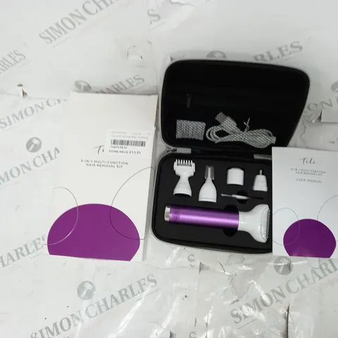 TILI 5-IN-1 MULTI-FUNCTION HAIR REMOVAL KIT 