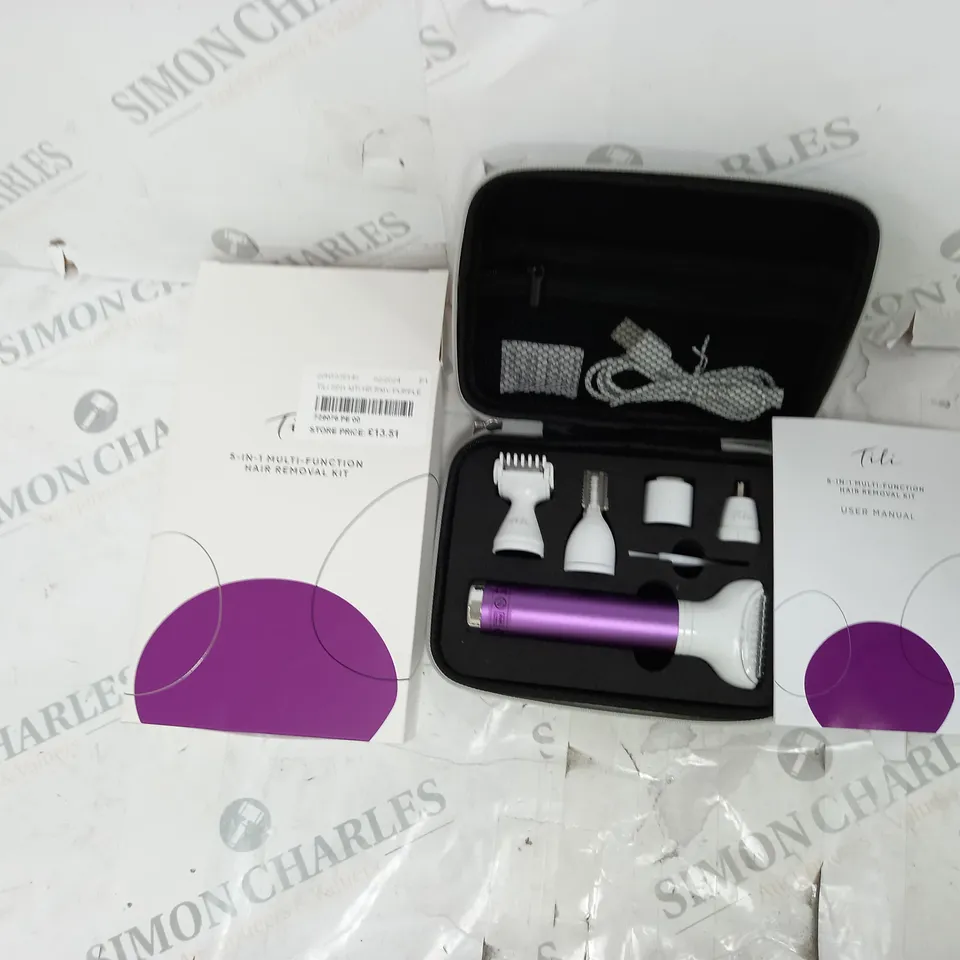 TILI 5-IN-1 MULTI-FUNCTION HAIR REMOVAL KIT 