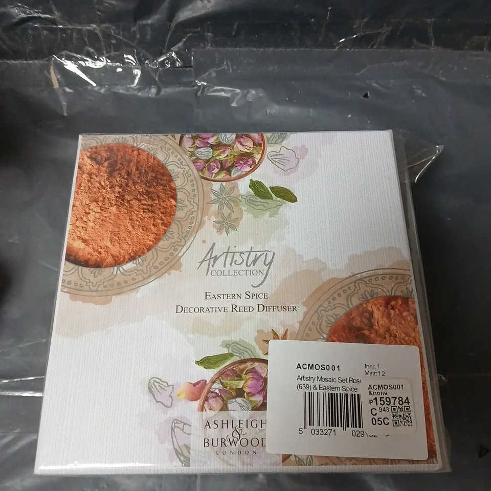 SEALED ASHLEIGH & BURWOOD EASTERN SPICE DECORATIVE REED DIFFUSER