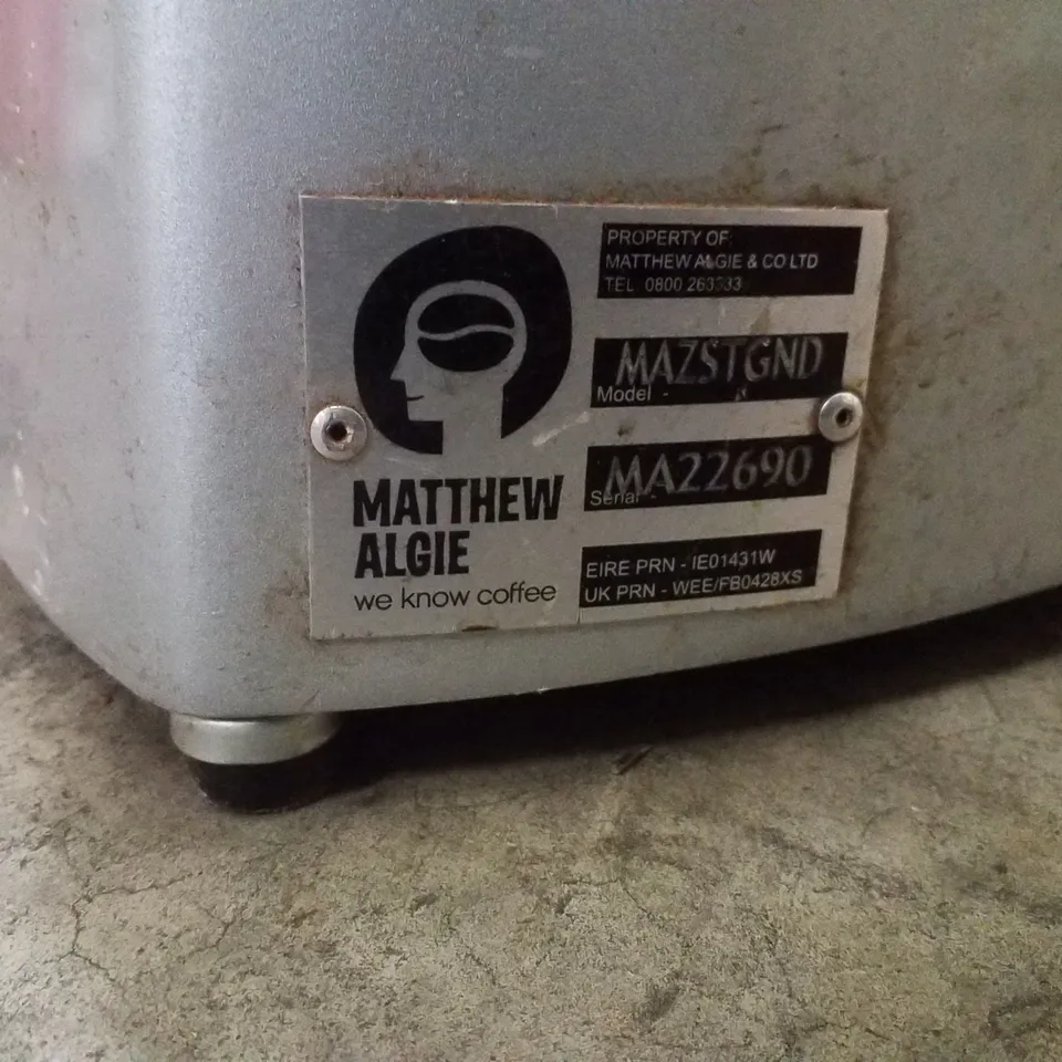 MAZZER LUIGI COMMERCIAL COFFEE GRINDER