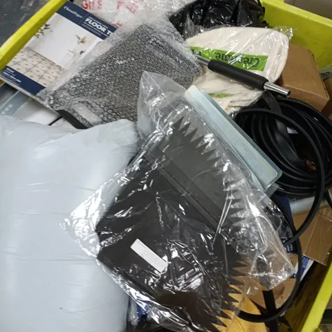 PALLET OF LARGE QUANTITY OF ASSORTED ITEMS TO INCLUDE 3D PRINTER FILAMENT, FLOOR TILES, SILICONE MAT, ETC