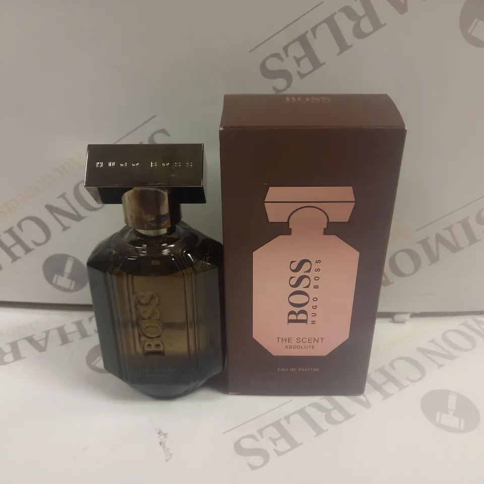 BOXED HUGO BOSS THE SCENT ABSOLUTE EAU DE PARFUM - 50ML
