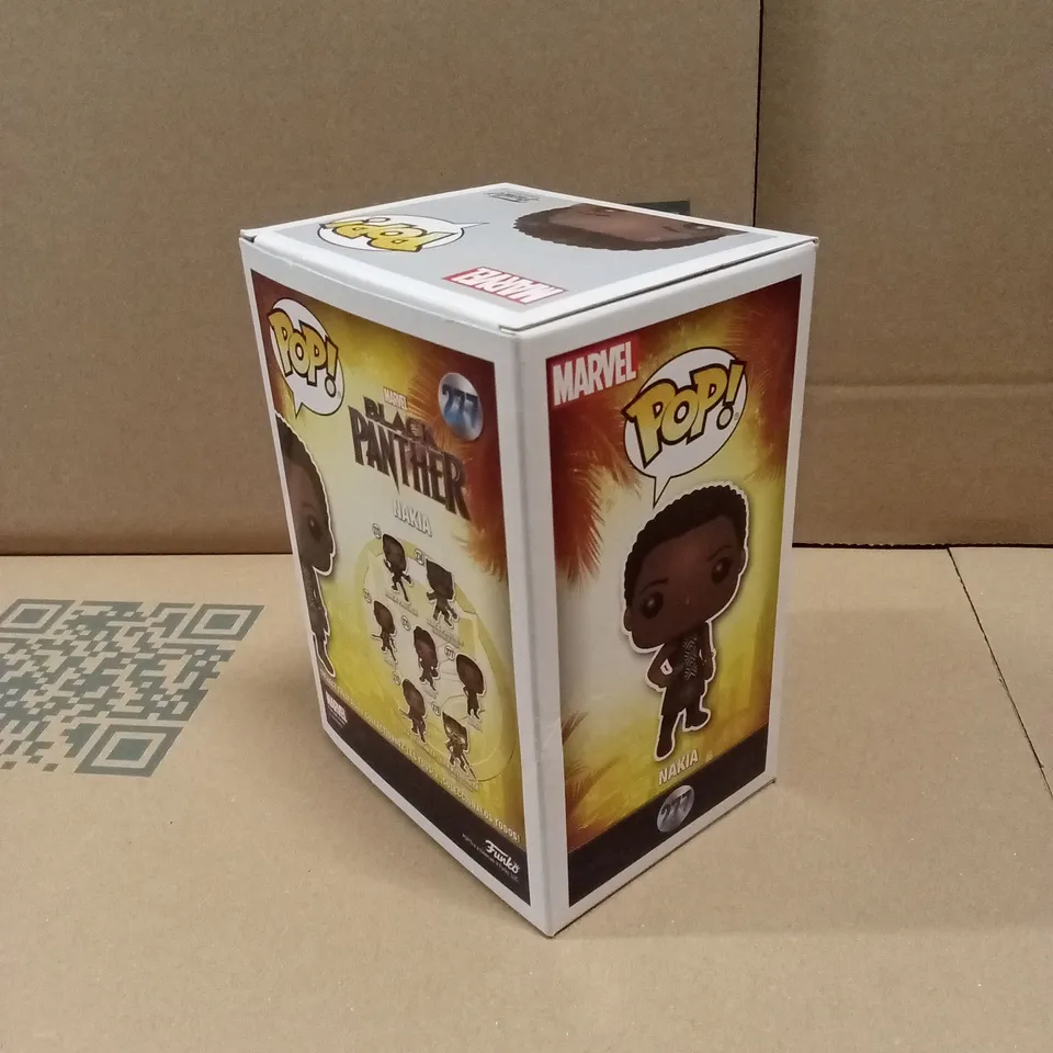 BOXED FUNKO POP MARVEL BLACK PANTHER 277 NAKIA