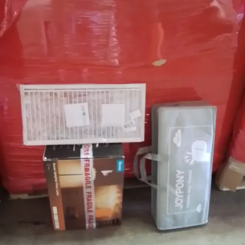 PALLET OF ASSORTED HOUSEHOLD GOODS AND PRODUCTS TO INCLUDE;PLAYMAT,GOVEE LIGHT,DISH RACK