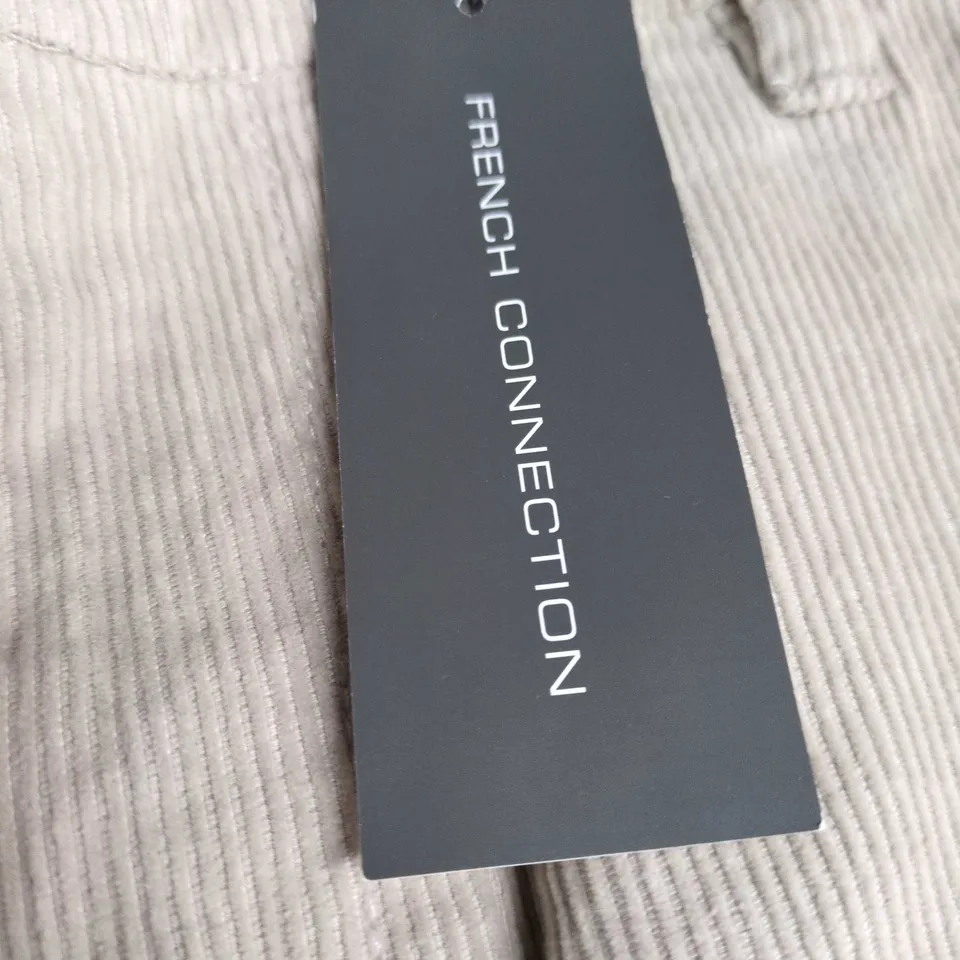 FRENCH CONNECTION BEIGE CORDUROY TROUSERS – MEN'S UK SIZE 36