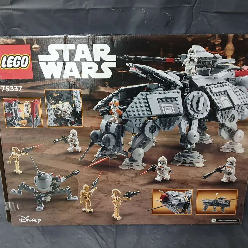 BOXED LEGO STAR WARS 75337 AT-TE WALKER  RRP £124.99