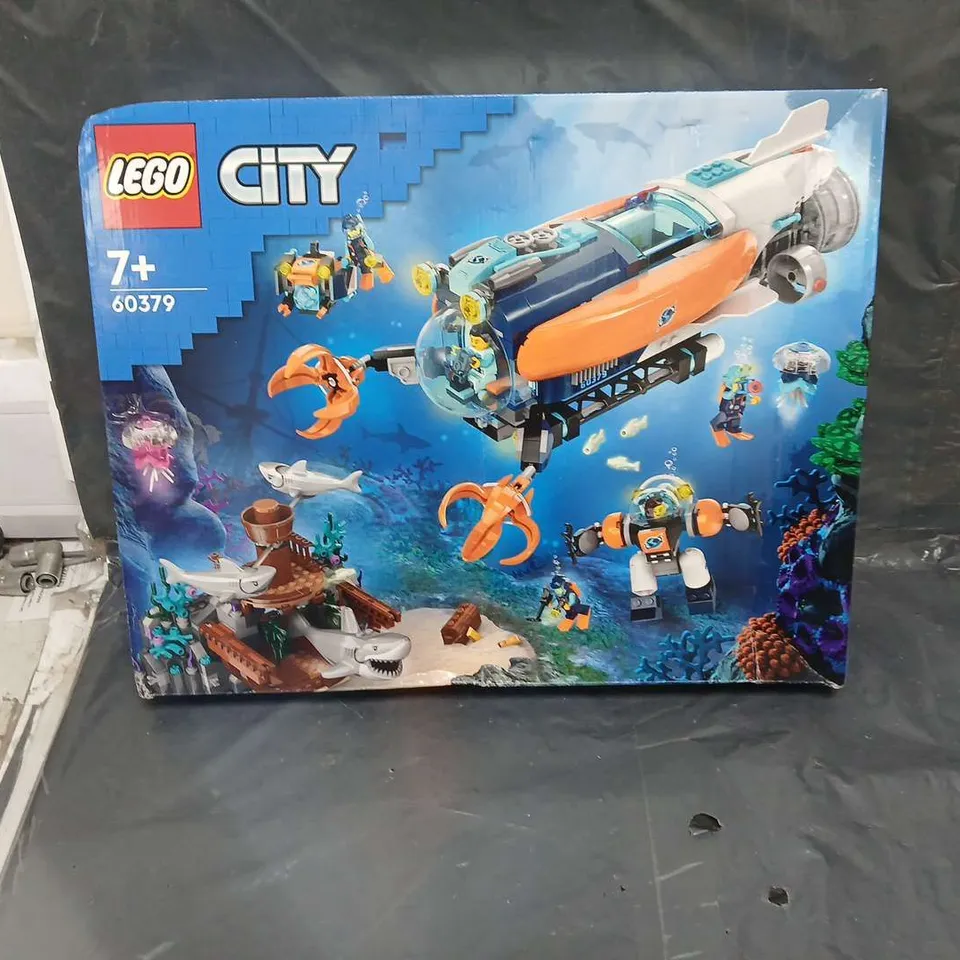 LEGO CITY DEEP-SEA EXPLORER SUBMARINE TOY 60379