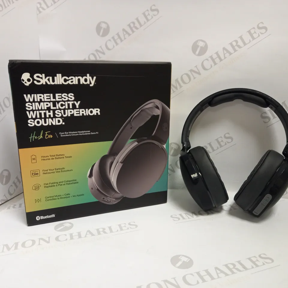 SKULLCANDY WIRELESS SIMPLICITY WITH SUPERIOR SOUND OVER-EAR WIRELESS HEADPHONES  RRP £89.99