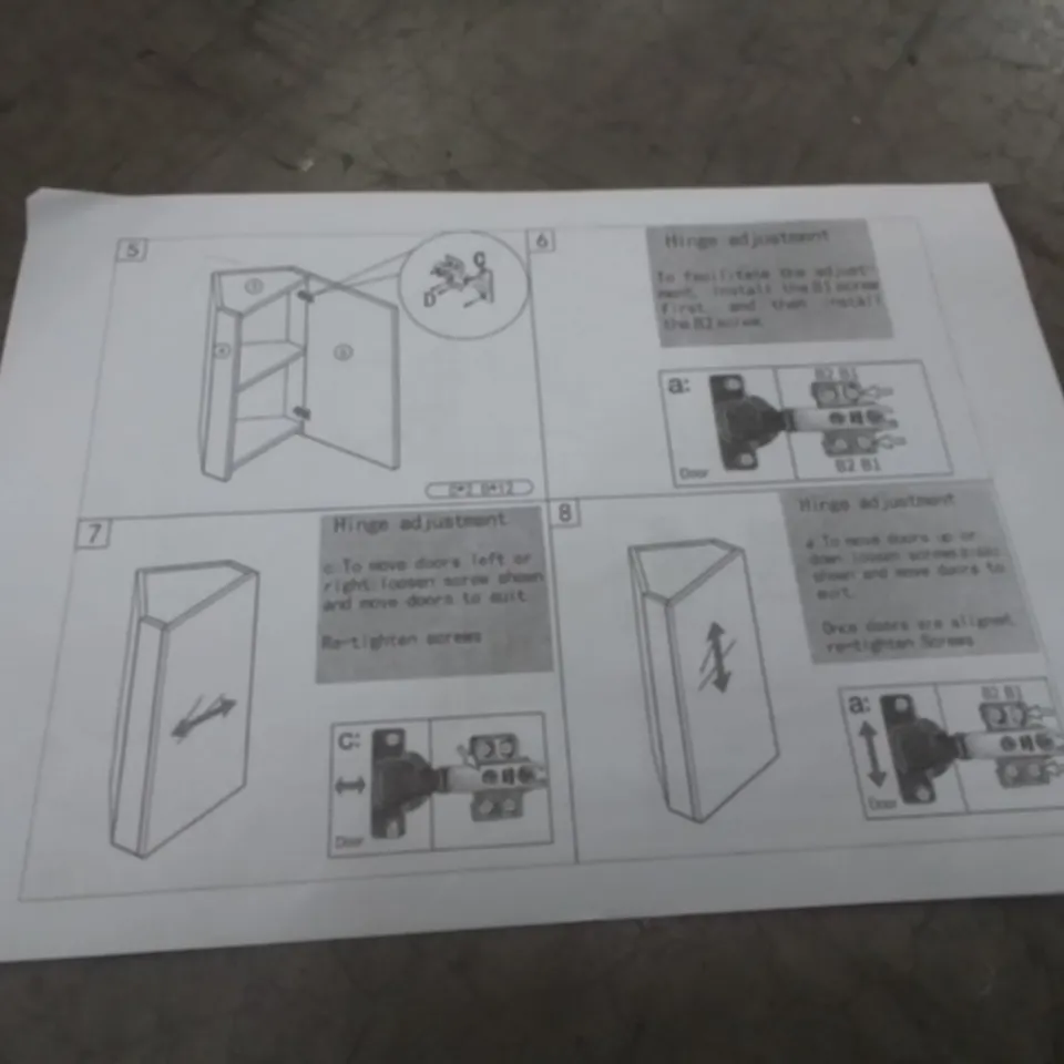 BOXED WHITE CORNER UNIT WITH GLASS BC0162WH