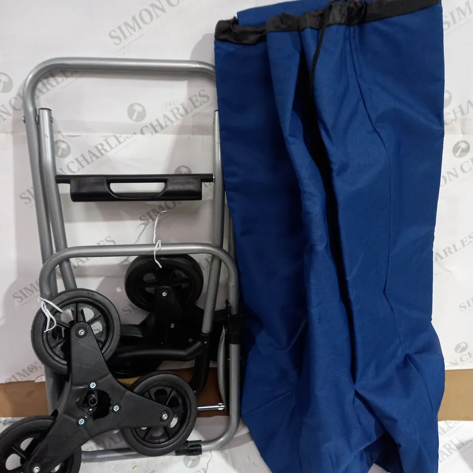 LOCK 'N LOCK INSULATED SHOPPING TROLLEY CART, NAVY