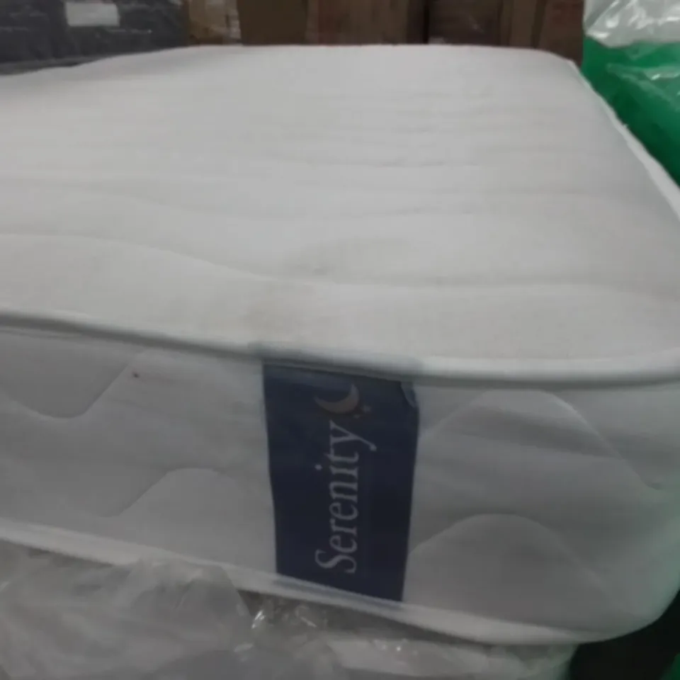 UNBAGGED SERENITY MATTRESS - APPROX 120 X 190CM