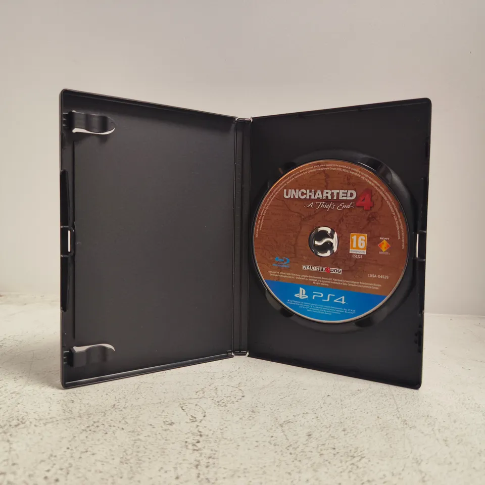 UNCHARTED 4 - A THIEF'S END PLAYSTATION 4 VIDEO GAME