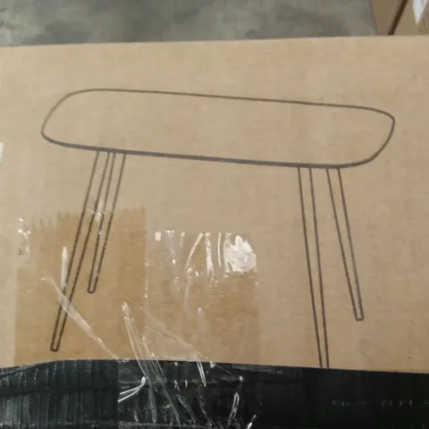 BOXED DINING TABLE - WALNUT (1 BOX)