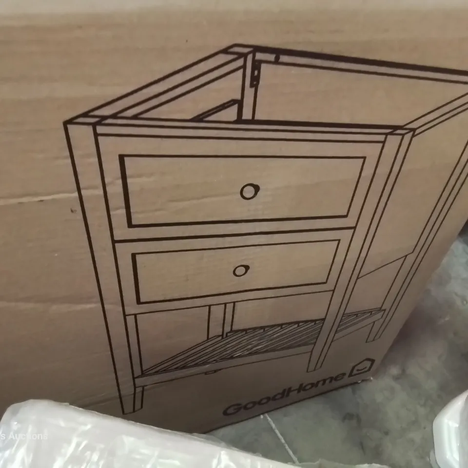 BOXED PERMA FREE STANDING BASIN CABINET 60 × 80.6 × 45