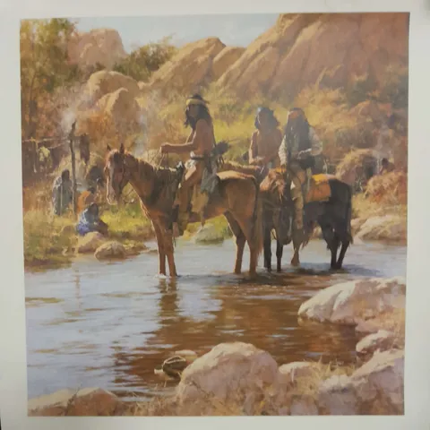 HOWARD TERPNING STONES THAT SPEAK 1981 PRINT