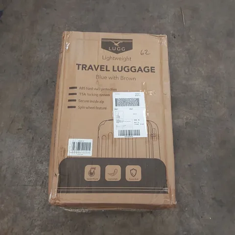 BOXED LUGG LIGHTWEIGHT TRAVEL SUITCASE 