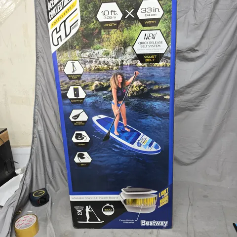 BESTWAY INFLATABLE STAND-UP PADDLE BOARD – ALL-AROUND, 10 FT / 3.05 M, 33 IN WIDE (BOXED)