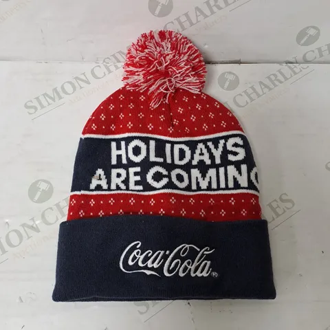 COCA-COLA HOLIDAYS ARE COMING BEANIE