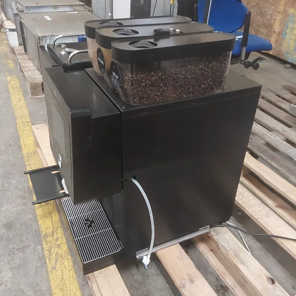 CAFETOUCH SCHAERER COFFEE SOUL COMMERCIAL COFFEE MACHINE WITH VITRIFRIGO MILK CHILLER AND BRITA C1100 QUELL ST FILTER CARTRIDGE