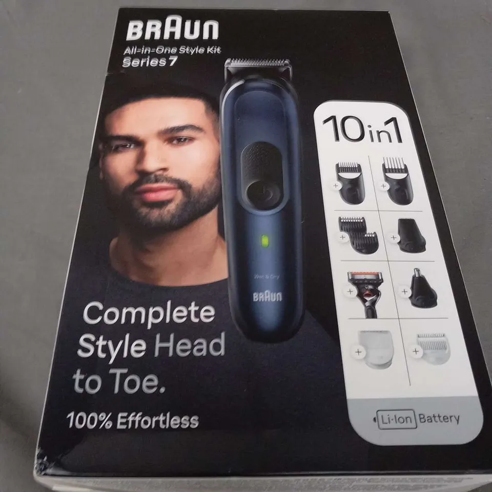 BOXED BRAUN ALL IN ONE STYLE KIT SERIES 7