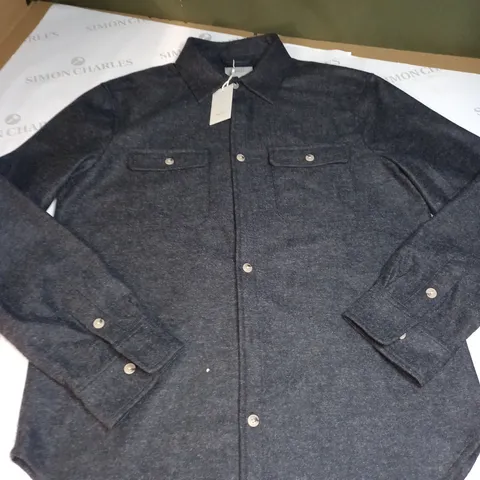 MOSS BUTTON COTTON SHIRT SIZE M