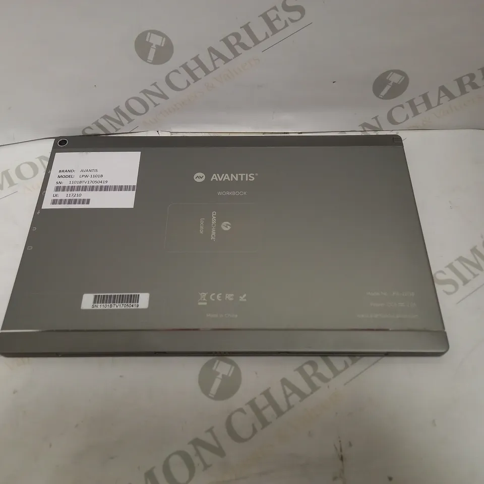 AVANTIS LPW-1101B WORKBOOK TABLET 