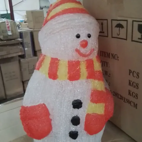 BOXED LED SNOWMAN