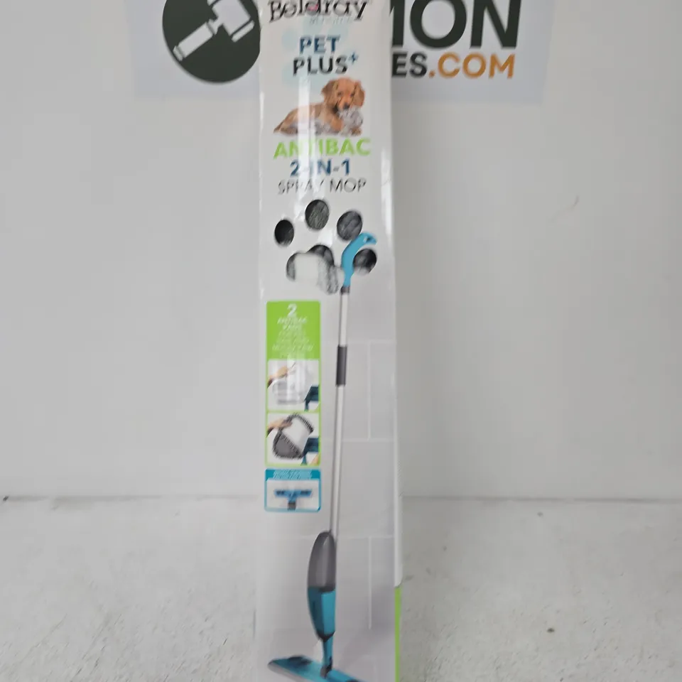 2-IN-1 SPRAY MOP – PET PLUS (BOXED)