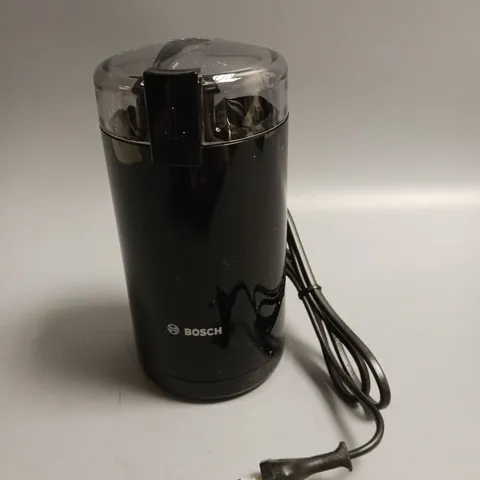 BOSCH COFFEE GRINDER IN BLACK ROTATING BLADE NON-UK PLUG