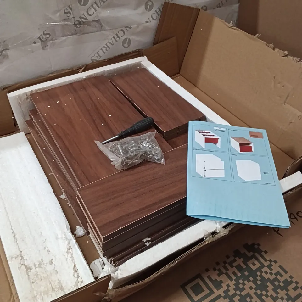 BOXED CABINET - BROWN (1 BOX)