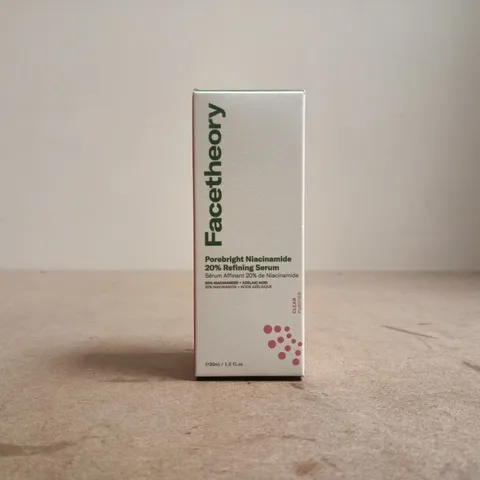 FACETHEORY POREBRIGHT NIACINAMIDE 20% REFINING SERUM (30ML)