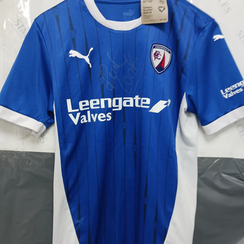 SIGNED CHESTERFIELD HOME SHIRT SIZE S