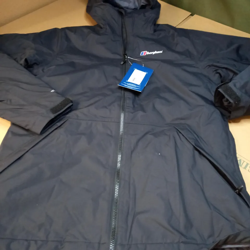 BERGHAUS PRO 2.0 INSULATED BLACK JACKET - MEDIUM
