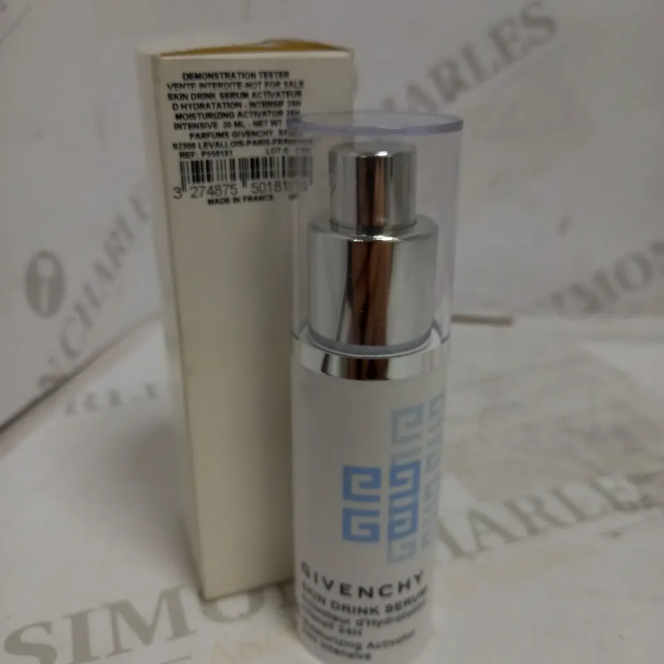 GIVENCHY SKIN DRINK SERUM MOISTURISING ACTIVATOR 24HR INTENSIVE 30ML