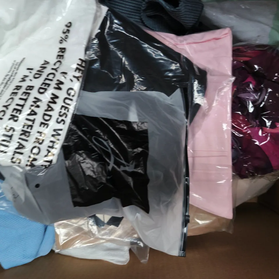 APPROXIMATELY 20 ASSORTED CLOTHING AND FASHION PRODUCTS IN VARIOUS STYLES AND SIZES - COLLECTION ONLY