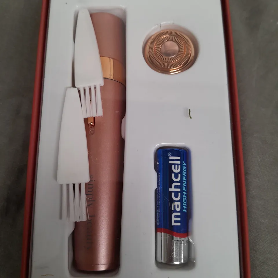 BOXED SIMPLY BEAUTY SINGLE HAIR EPILATOR IN ROSE GOLD