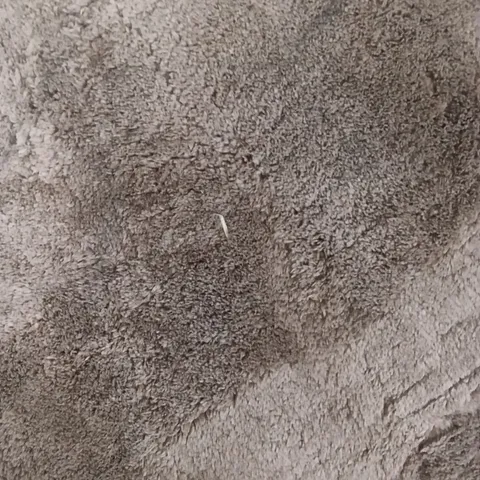 DESIGNER AREA RUG APPROXIMATELY 230CM X 158 CM - DETHREADING FROM INSIDE - DIRT PATCHES - CUTTING LINE THROUGH RUG