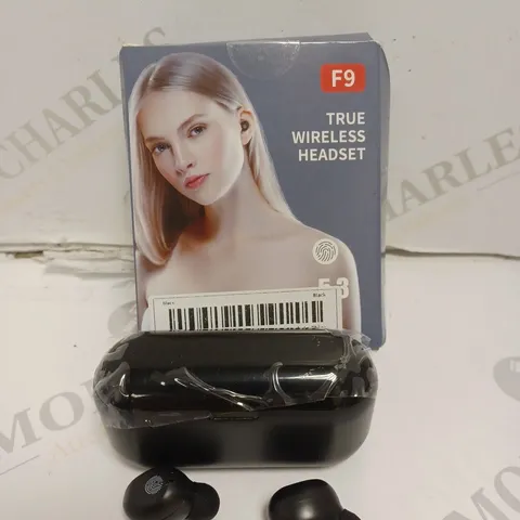 BOXED F9 TRUE WIRELESS IN EAR HEADPHONES
