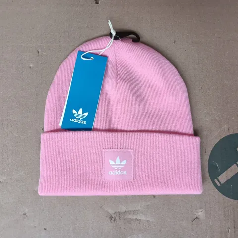 ADIDAS CUFF KNIT BEANIE HAT IN PINK - ONE SIZE FITS MOST