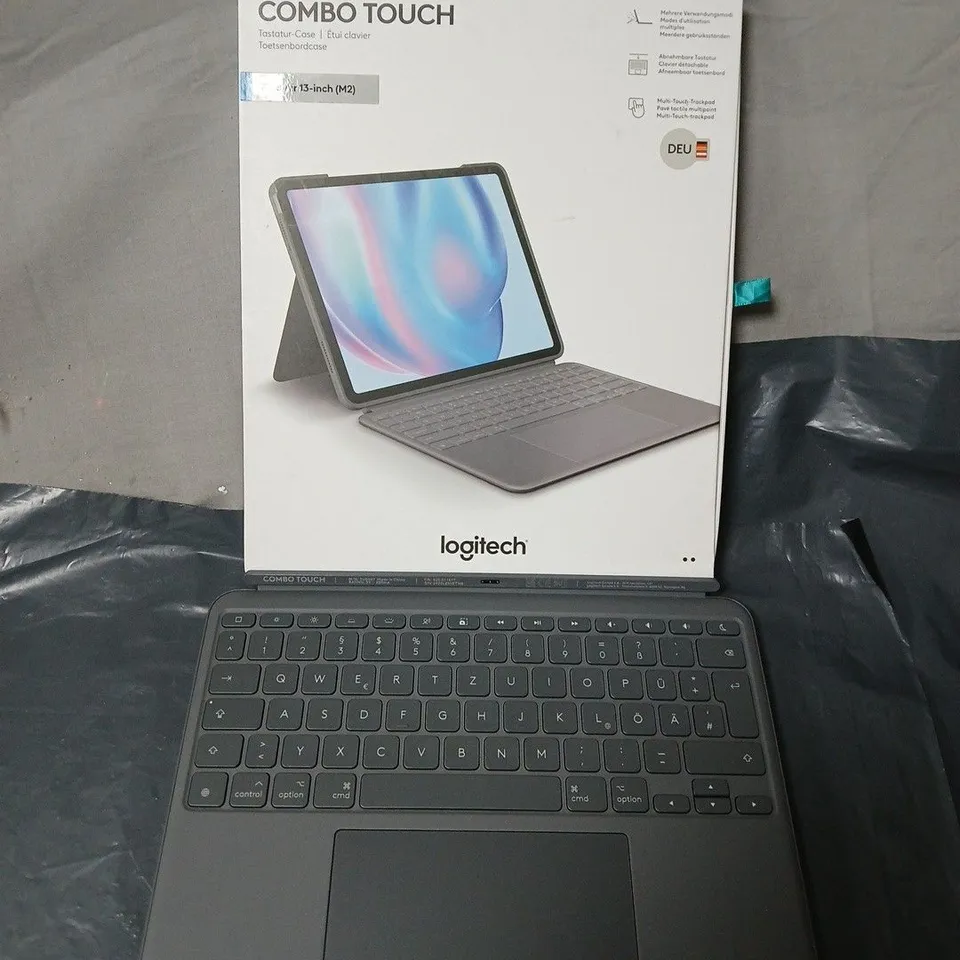 LOGITECH COMBO TOUCH KEYBOARD CASE FOR IPAD – BOXED