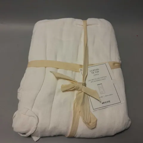H&M CURTAIN TIE TOP 2 PACK (120cm x 250cm)