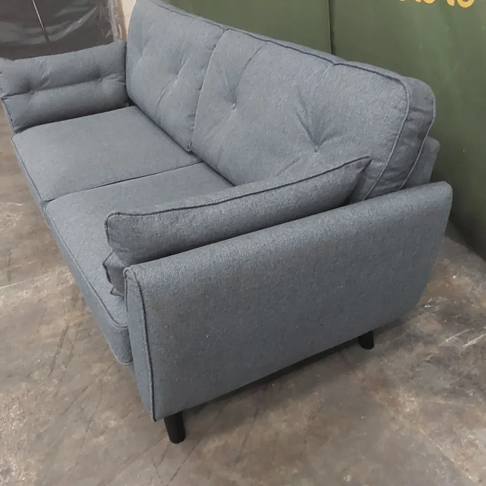 PAULO FABRIC 3 SEATER SOFA - MIDNIGHT RRP £799