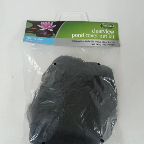 BLAGDON CLEARVIEW POND COVER NET KIT – 4M X 3M