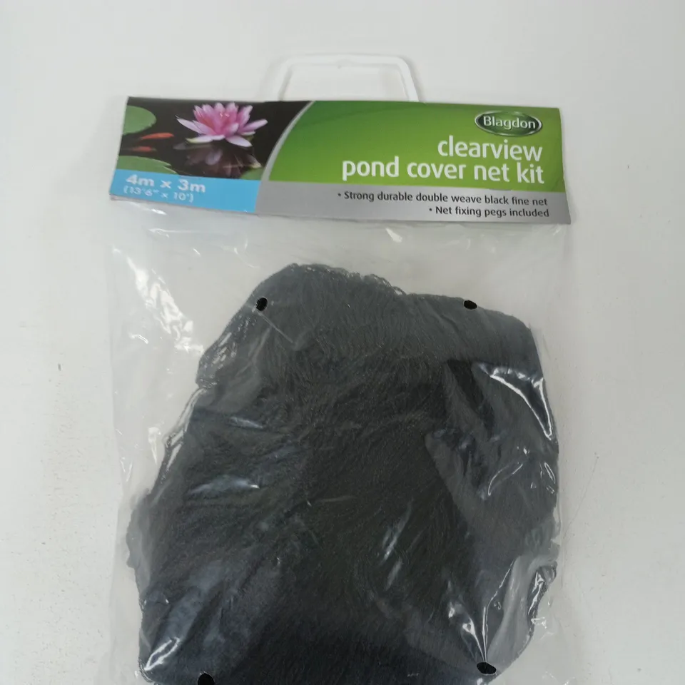 BLAGDON CLEARVIEW POND COVER NET KIT – 4M X 3M