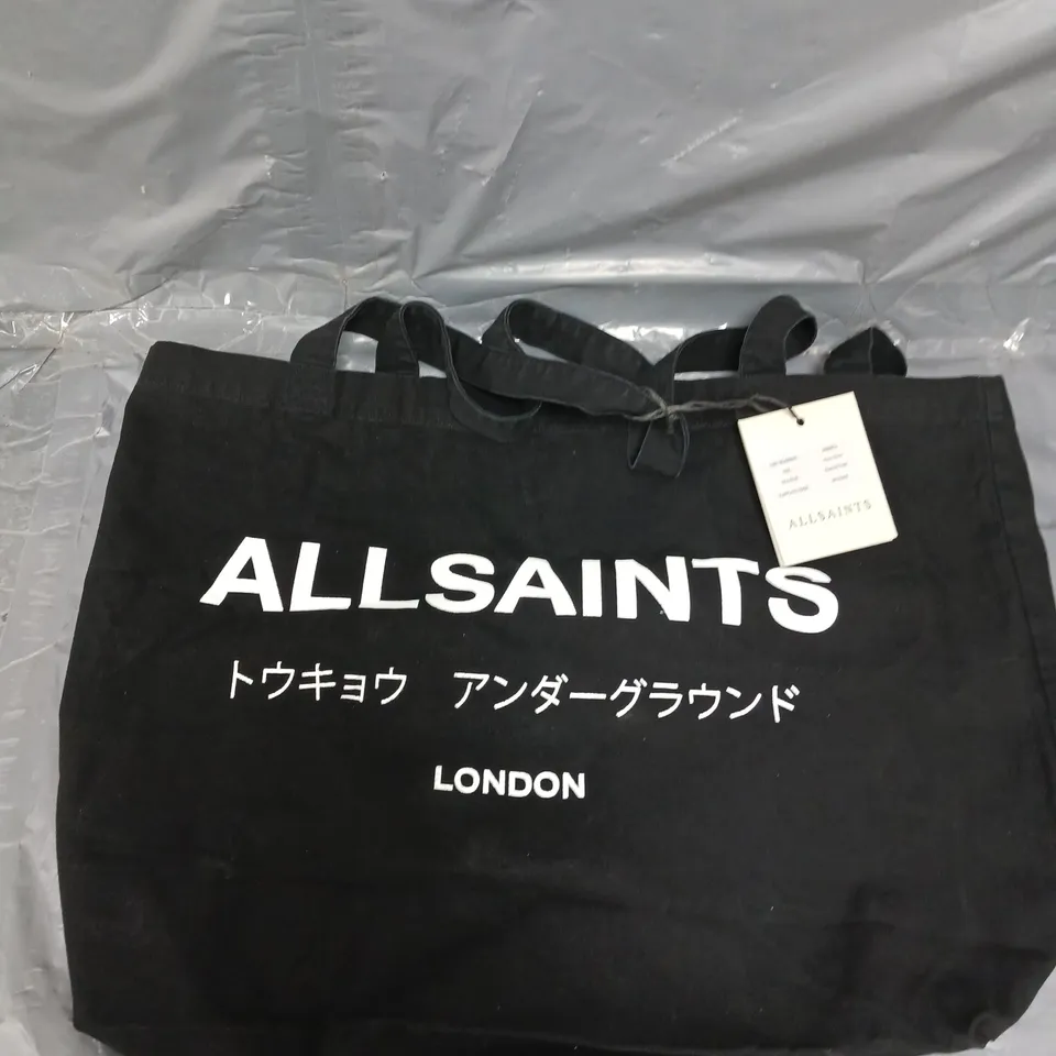 AllSaints Underground Tote Bag - Black  RRP £29