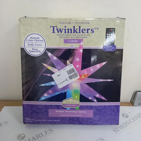 BOXED PACIFIC ACCENTS STAR BURST LIGHT